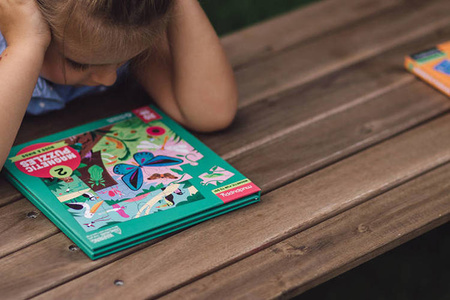 Mudpuppy Puzzle magnetyczne 2w1 Robaki i ptaki 20 elementów 4+