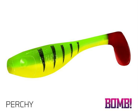 Sztuczna przynęta/guma BOMB! Fatty / 5szt 10cm/NEON Delphin (690011004)