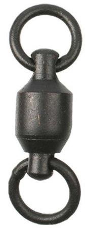 KRĘTLIK ŁOŻYSKOWANY Z PEŁNYM KÓŁKIEM ŁĄCZN. - BLACK MATT - Nr. 6 - op.5szt. MIKADO AMA-C4001-6