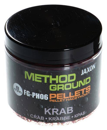 PELLETS HACZYKOWY JAXON METHOD GROUND 8MM KRAB 100G FG-PH06