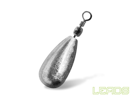 Delphin LEADS Gruszka z krętlikiem / 10szt 5,0g Delphin (101005401)