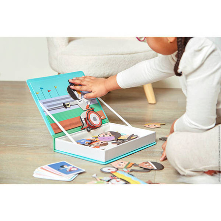 Magnetyczna układanka Sport Magnetibook, Janod
