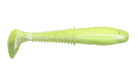 Ripper Invader PRO 4"/10cm 3szt./bag PEARL/SUPER YELLOW silver glitter DRAGON CHE-IV40D-01-501