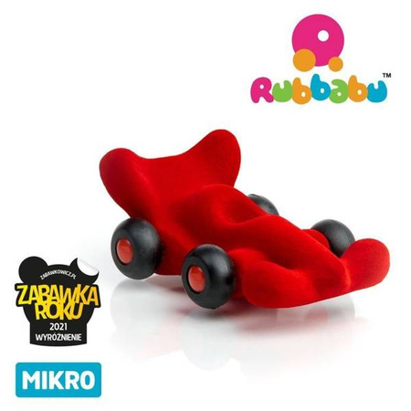 Rubbabu Zestaw 8 sensorycznych mikro - pojazdów (opakowanie zbiorcze 8 szt.)