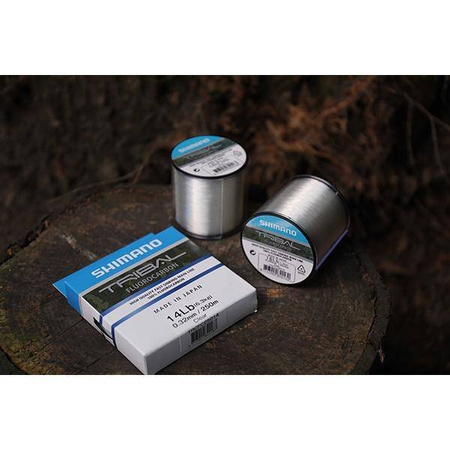 Fluorocarbon Tribal Carp Distance Line 1000m 14lb Clear Shimano (TRCFC100014)
