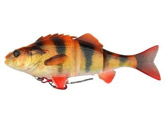 Guma, Ripper Savage Gear 4D Line Thru Perch 17cm SS 63g 03-Albino (57422)