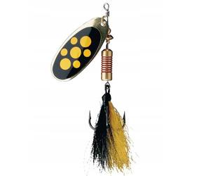 BŁYSTKA OBROTOWA EFFZETT STANDARD SPINNER DRESSED 20G / #6 /  BLACKY DAM 5122106