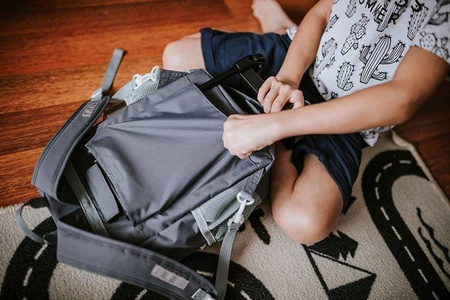 Lassig Plecak na kółkach z odczepianym stelażem 2w1 About Friends Szop