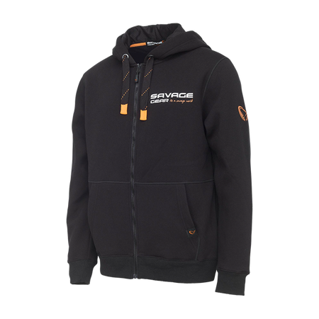 URBAN ZIP HOODIE S BLACK INK Savage Gear (73687)