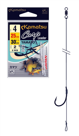 KAMATSU CARP LEADER YAMATO 2BLNO 20cm/25Lbs 500201302