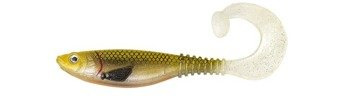 FZ PF STRIKE SHAD CURL T. 6CM / GOLDEN SHINER / BULK 100 PCS DAM 69528