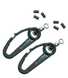 Hak z krętlikiem do montażu kuli SCOTTY 1009  2 haki + zaciski    DRAGON KSP-1009