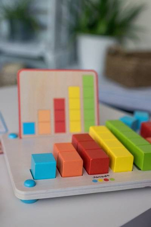 Drewniana układanka Nauka liczenia Essentiel, Janod