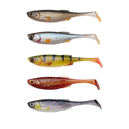 CRAFT SHAD 10CM 6G CLEAR WATER MIX 5PCS Savage Gear (74098)