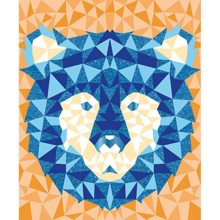 Zestaw kreatywny Mozaika Leśne zwierzęta Misterix 7+, Janod