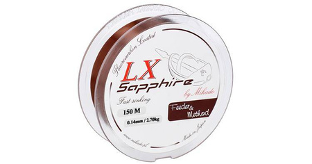 ŻYŁKA LX SAPPHIRE FEEDER & METHOD 0.22mm\6.75kg\150m - 1szp. MIKADO ZLXFM-022
