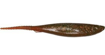 Jerkbait  Jerky PRO 9"/22.5cm 2szt./bag MOT.OIL/CLEAR SMOKED red/gold glitter BOX    DRAGON CHE-JK90D-36-873