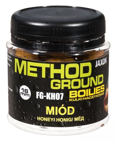 KULKI HACZYKOWE METHOD GROUND 16MM MIÓD 100G JAXON FG-KH07