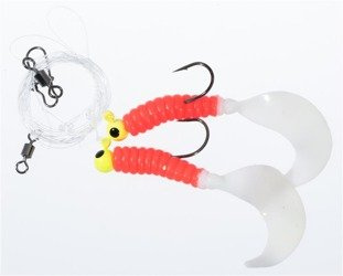 ZESTAW JAXON TWISTER LX 70MM - HACZYK Z OBCIĄŻENIEM 5X1SZT JAXON AJ-MA16LX