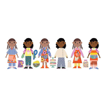 Mudpuppy Magnetyczne postacie Mogę zostać... szefową kuchni! 4+