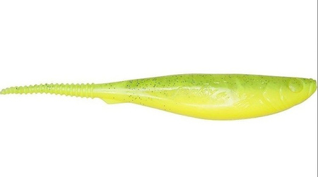Jerkbait  Jerky PRO 5"/12,5cm 5 szt./bag SUPER YELLOW/CHARTR. black/blue glitter BOX    DRAGON CHE-JK50D-41-690