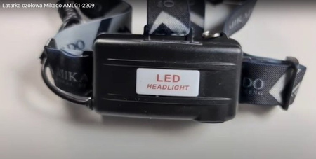 LATARKA - CZOŁOWA 550 LUM + UV - op.1szt. MIKADO AML01-2209