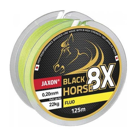 PLECIONKA BLACK HORSE 8X FLUO 0,16 200M JAXON ZJ-BHF016B