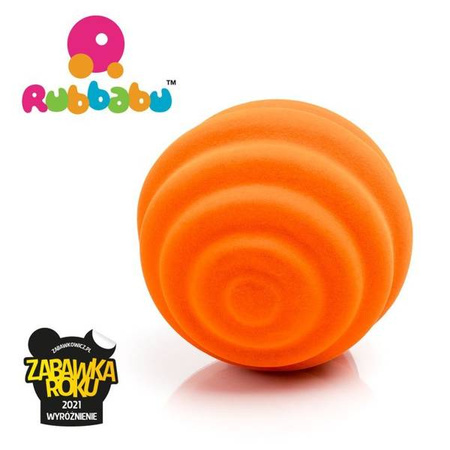 Rubbabu Zestaw 6 sensorycznych piłek z delikatną fakturą (opakowanie zbiorcze 6 szt.)