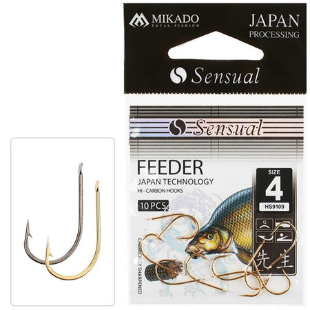 HACZYK SENSUAL - FEEDER Nr 1 G - torebka 10szt. MIKADO HS9109-1G