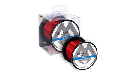 ŻYŁKA SURFCASTINGOWA DREAMLINE SURF (RED) - 0.20mm / 5.22kg / 3000m - 1 szp. MIKADO