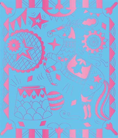 Zestaw kreatywny Do zdrapywania Konie i jednorożce 7+, Janod