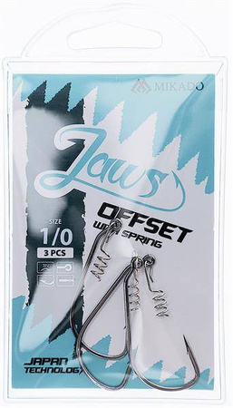 HACZYK - JAWS OFFSET Z WKRĘTEM Nr. 2/0 - op.3szt. MIKADO HJA03-2/0