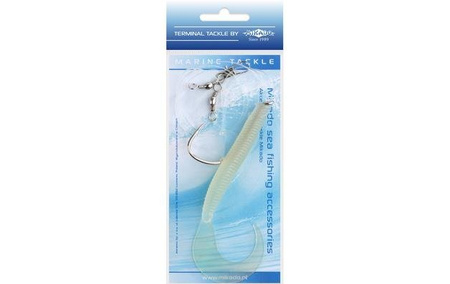 ZESTAW MORSKI - PILK TWIST RIG 14cm - hak 8/0 (PHOSPHO) MIKADO LS-A060-14-08