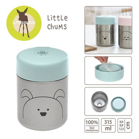 Lassig Pojemnik - termos obiadowy 315 ml Little Chums Pies