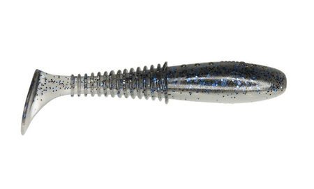 Ripper Invader PRO 3.5"/8,5cm 3szt./bag PEARL/CLEAR SMOKED blue/black glitter BOX DRAGON CHE-IV35D-01-890