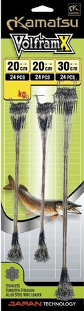 PRZYPON CHROMOWO-WOLFRAMOWY VOLFRAMX TABLICA 15KG 2x20 1x30 OP.72SZT KAMATSU 275042015