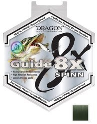 Plecionka  GUIDE 8X SPINN 150 m 0.10 mm/8.20 kg zielona    DRAGON PDF-42-10-110