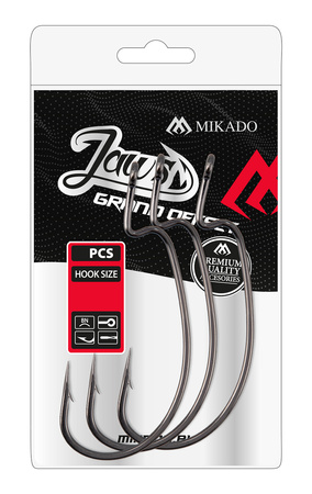 HACZYK - JAWS GRAND OFFSET nr 10/0 - op.3szt. MIKADO HJA13-10/0