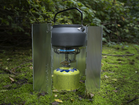 Osłona przeciwwiatrowa do kuchenki Delphin WindWALL 75x25cm / 9 paneli Delphin (101006076)