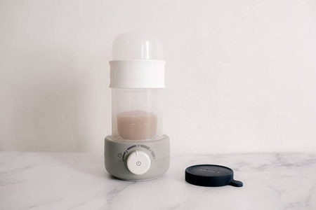 Beaba Podgrzewacz i sterylizator parowy do butelek i słoiczków Babymilk Second grey