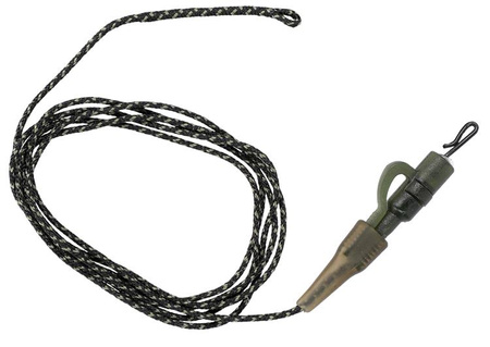 ZESTAW KARPIOWY LEADCORE 80CM Z BEZPIECZNYM KLIPSEM 2 - op.2szt MIKADO AMC-ZK-001
