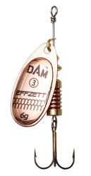 BŁYSTKA OBROTOWA EFFZETT STANDARD SPINNER COPPER ROZMIAR 1 - 3g DAM 5120301