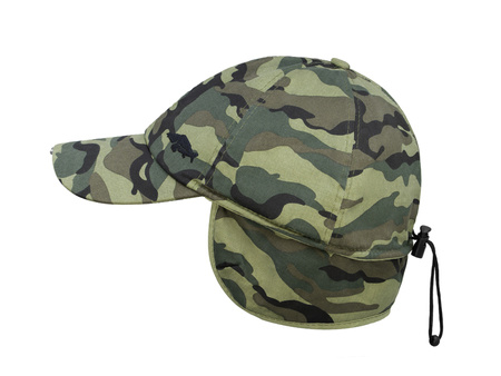 Zimowa czapka z daszkiem LED OutLINE Camo UNI Delphin (101005688)