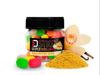 Przynęta MIX D SNAX WAFT 10x7mm/20g Scopex-vanilla Delphin (101003738)