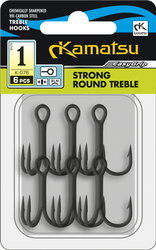 KOTWICE KAMATSU STRONG ROUND TREBLE 2/0 BLN K-076 OP.6 SZT KONGER 519400320