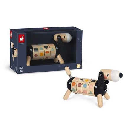 Drewniany sorter obrotowy Pies Sweet Cocoon, Janod