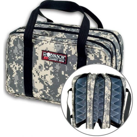 Torba Camo na przynęty spinningowe 30x14x18cm Robinson 73-CM-S01