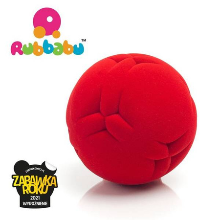 Rubbabu Zestaw 6 sensorycznych piłek z delikatną fakturą (opakowanie zbiorcze 6 szt.)