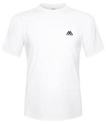 T-SHIRT MIKADO BIAŁY (MAŁE LOGO) - rozm. L UMH-009-L