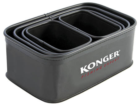 ZESTAW POJEMNIKÓW ZANĘTOWYCH OPEN 5 IN 1 KONGER 851010025